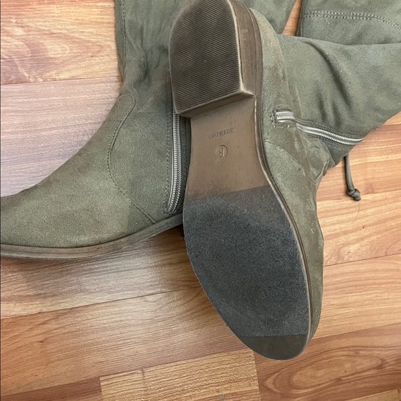 Women's Over-the-Knee Boots in Olive Tan Size 8 - Picture 3 of 6